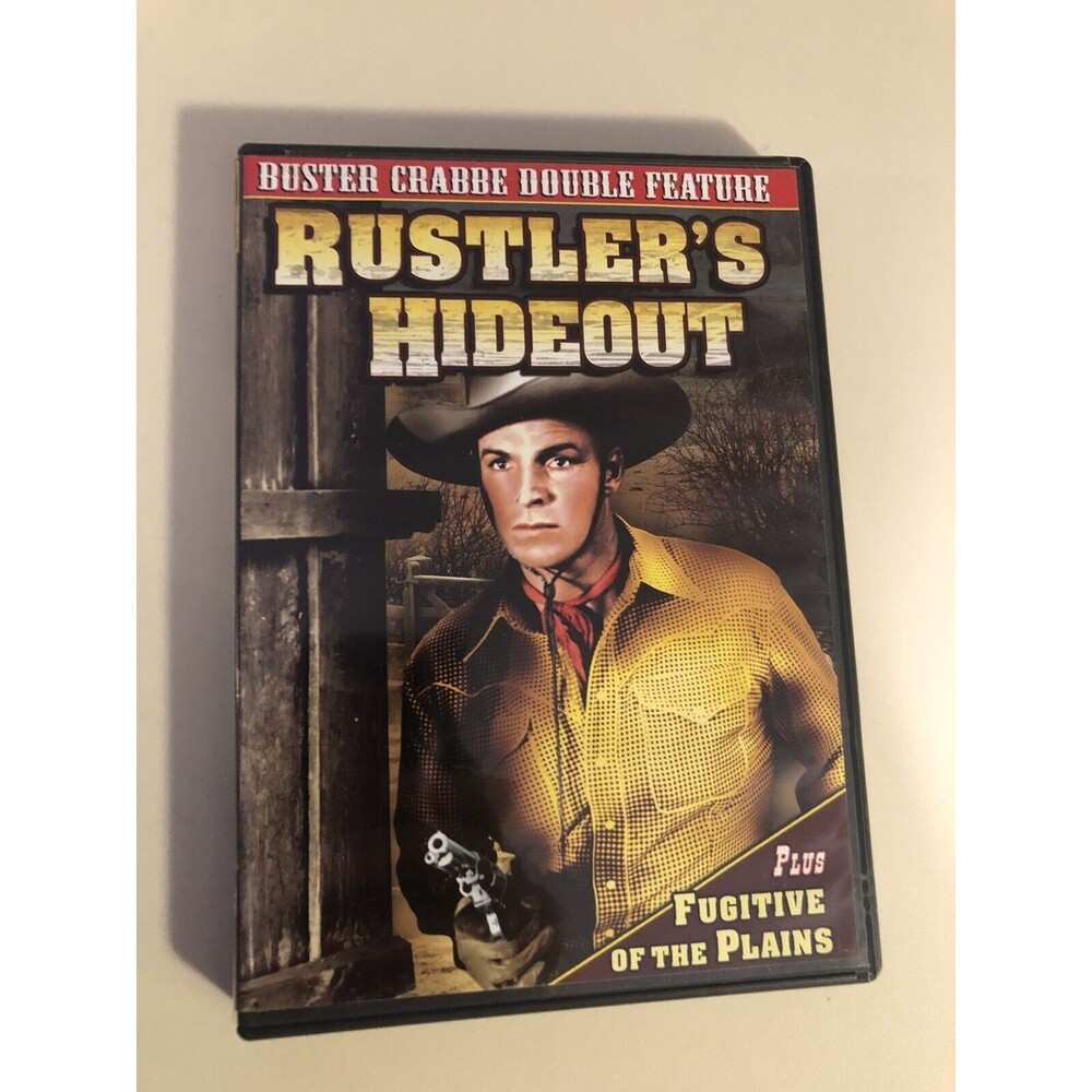 Buster Crabbe Double Feature: Rustler's Hideout 1945Fugitive Of The Plains DVD